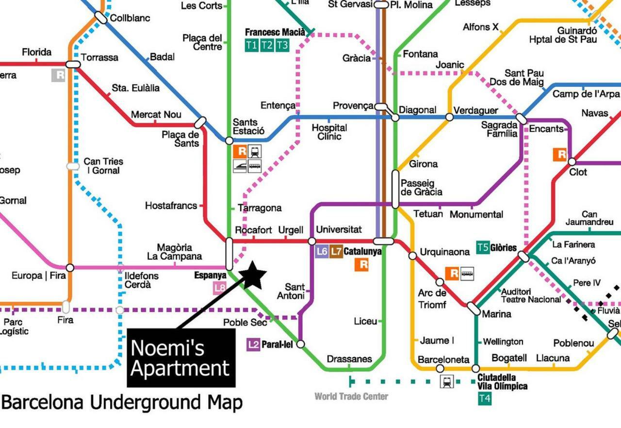 Apartamento Noemi Barcelona Eksteriør bilde